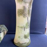 Pair of FT Legras Toul vases – 19th century