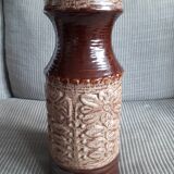 Large vase in Germany with floral decoration