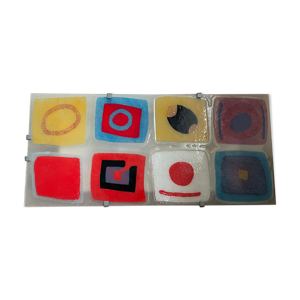 Applique en verre colorée Ikea