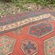 Antique Shirvan carpet Caucasus 125x190 handmade wool geometric tribal boho