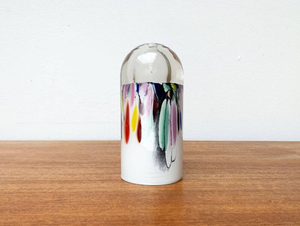 Postmodern glass vase by Hans Jürgen Richartz for Richartz Art Collection, 1980s.