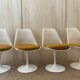 4 Chaises Tulipes Knolll - Eero Saarinen - Vintage