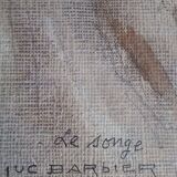 Luc Barbier (1903-1989) watercolor - 62.5 x 48 cm