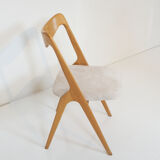Ensemble de 6 chaises en chêne par Albin Johansson & sons 1960