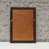 Mirror with glazing bead