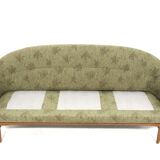 Scandinavian oak sofa, 3 seats, Sweden, 1950
