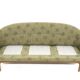 Canapé scandinave en chêne, 3 places, Suède, 1950