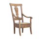 Antique oak armchair
