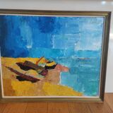 Modern Mediterranean landscape XXL