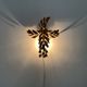 Set of 2 Amazing Italian Hollywood Regency Gilded Wall Lamps by Hans Kögl