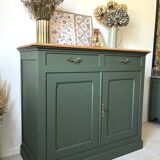 Green Parisian buffet