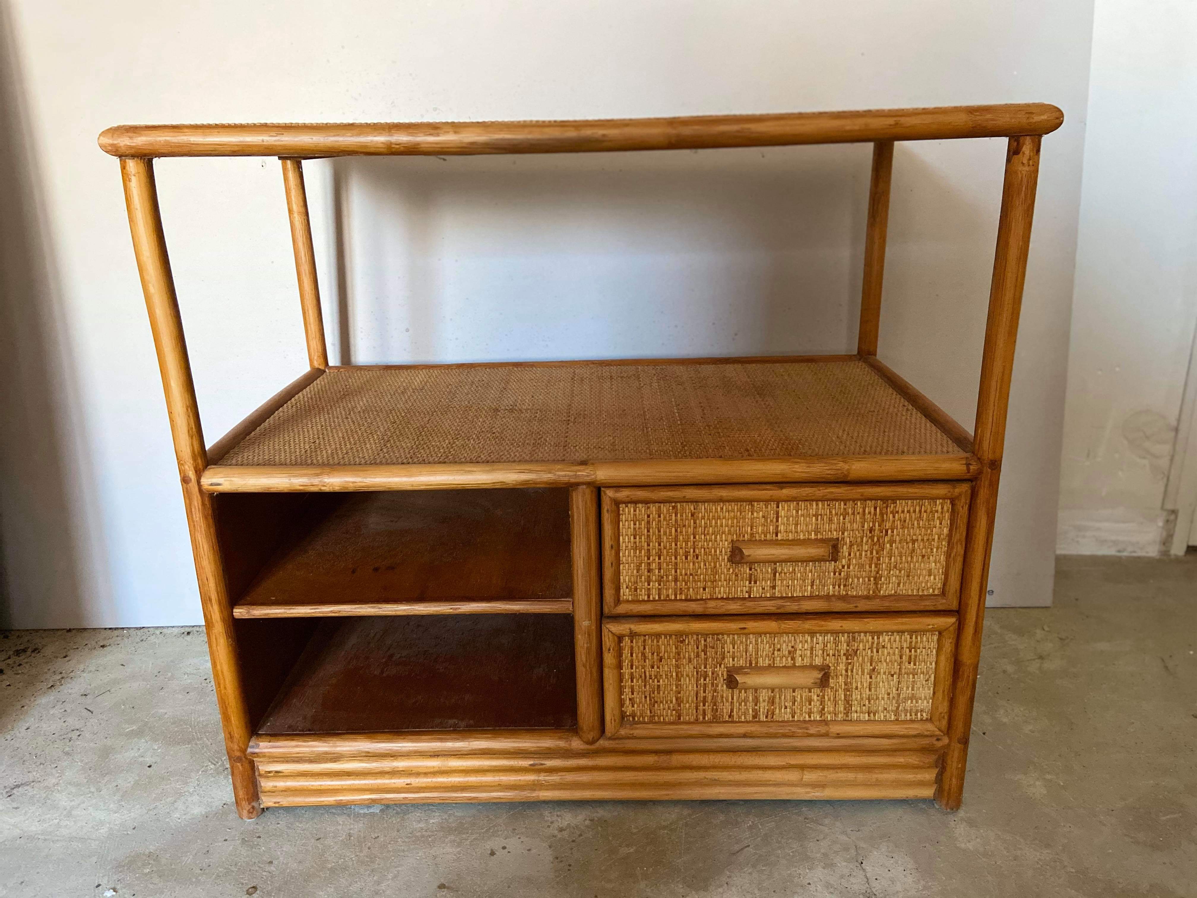 Rattan wicker and wood furniture