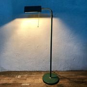Floor lamp in brass and metal (Deknudt) vintage