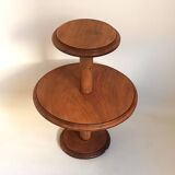 Walnut display 1930s Height 57.5 cm