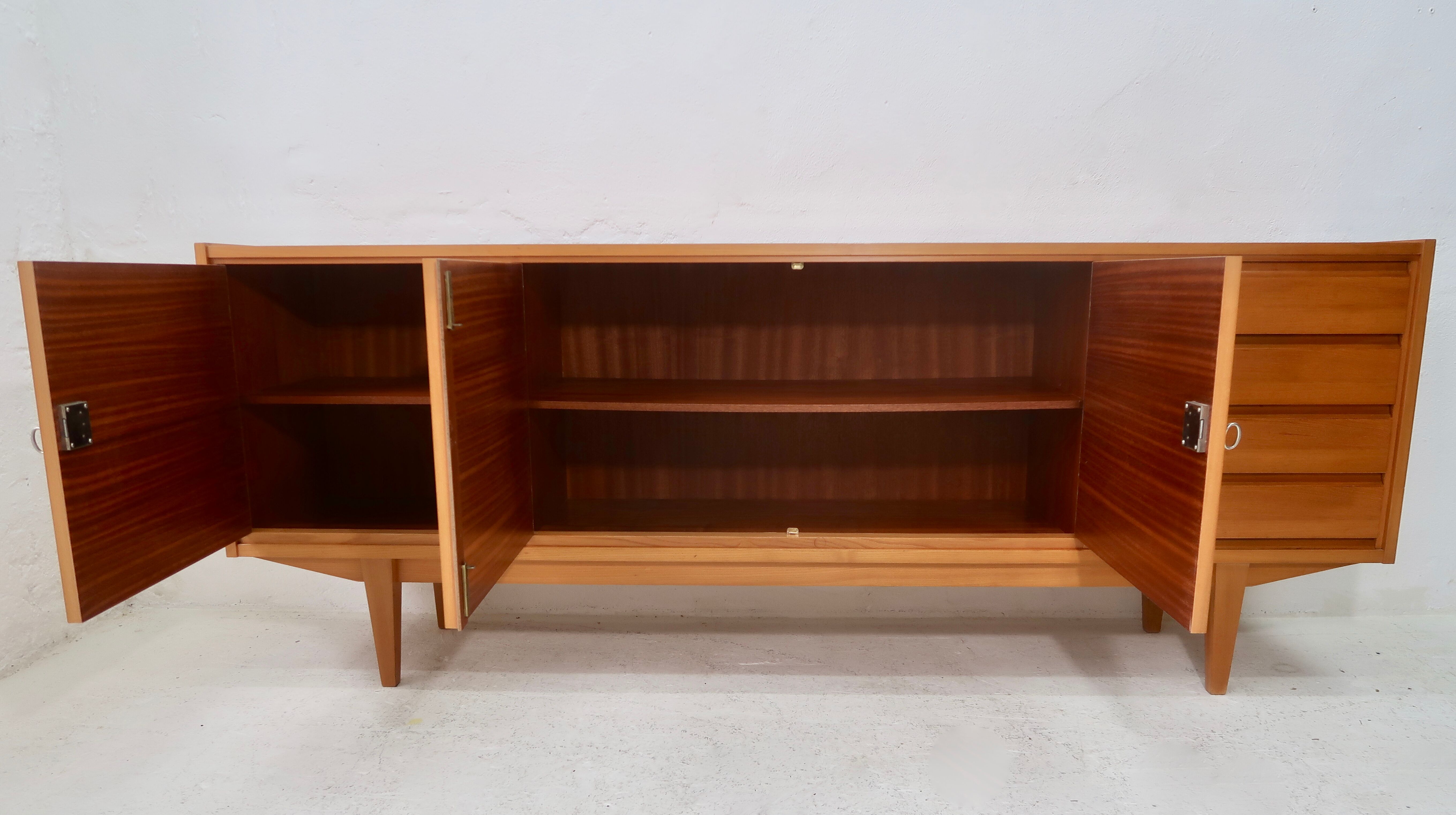 Mid-century ashwood sideboard, 1950s