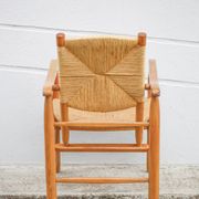 Charlotte Perriand armchair model 21 Chamrousse, French designer armchair