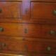 Antique - chest of drawers - 4 drawers - solid wood - cherry