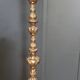 French Baroque standing bronze floor lamp