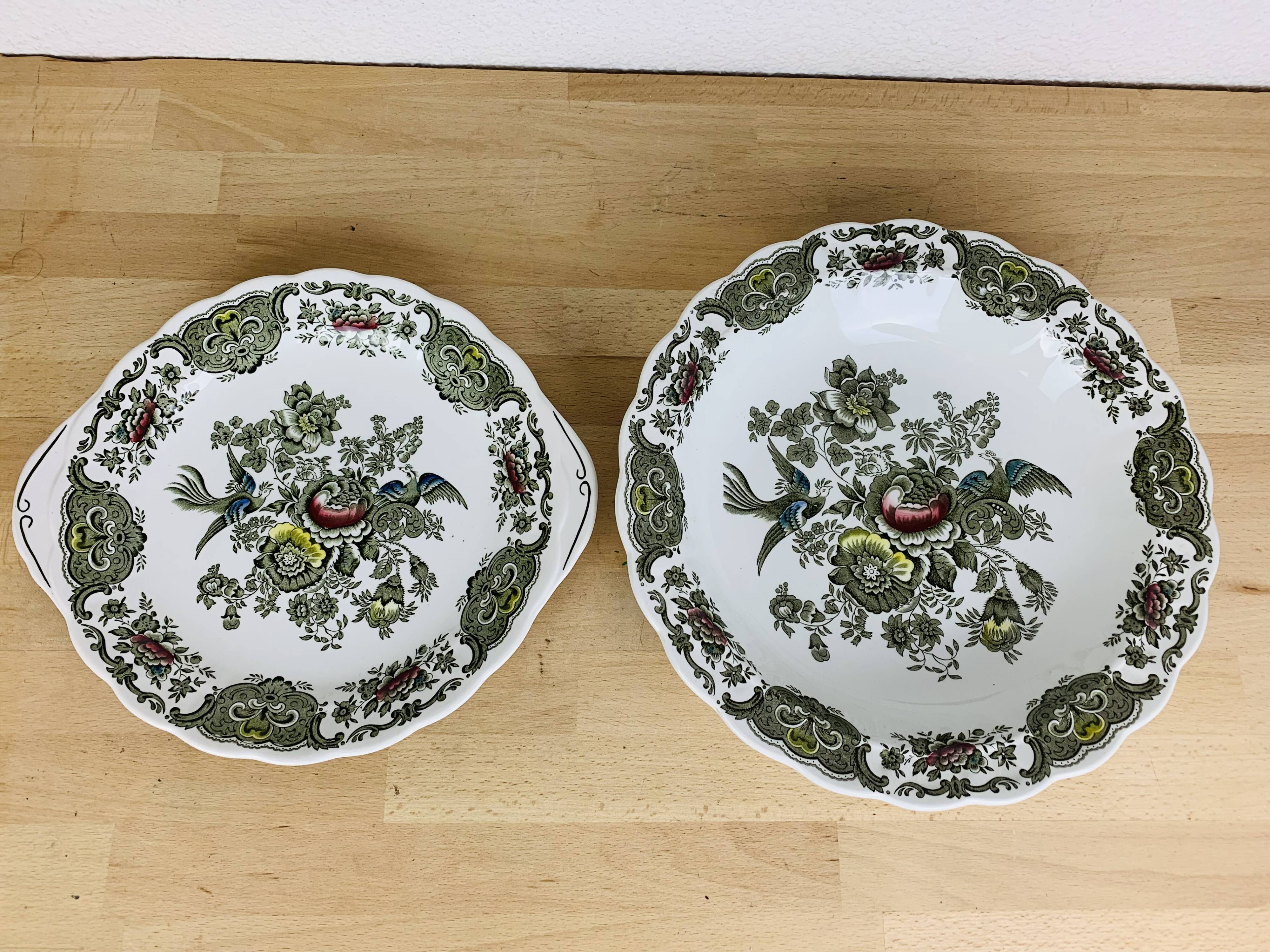 Windsor Round Food Duo by Ridgway Staffordshire
