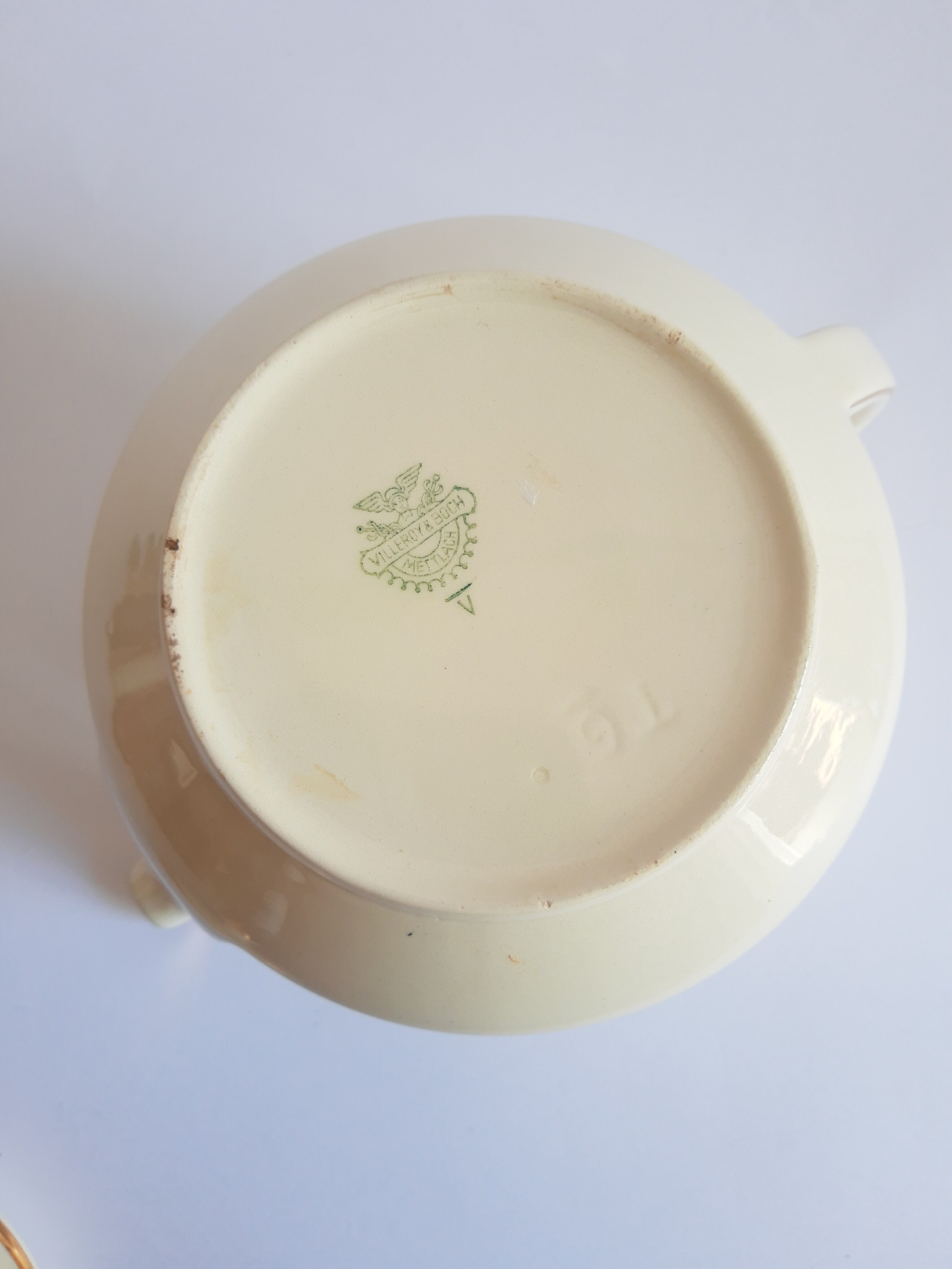 Vintage Villeroy and Boch earthenware coffee pot