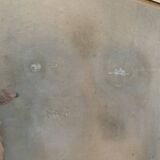 Framed English engraving "The hunt" 20th century