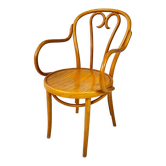 Fauteuil en bois courbé par Zpm Radomsko, années 1950