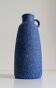 Mid-Century Ceramic Jug Vase by Ceramano, Blue Glaze, West Germany