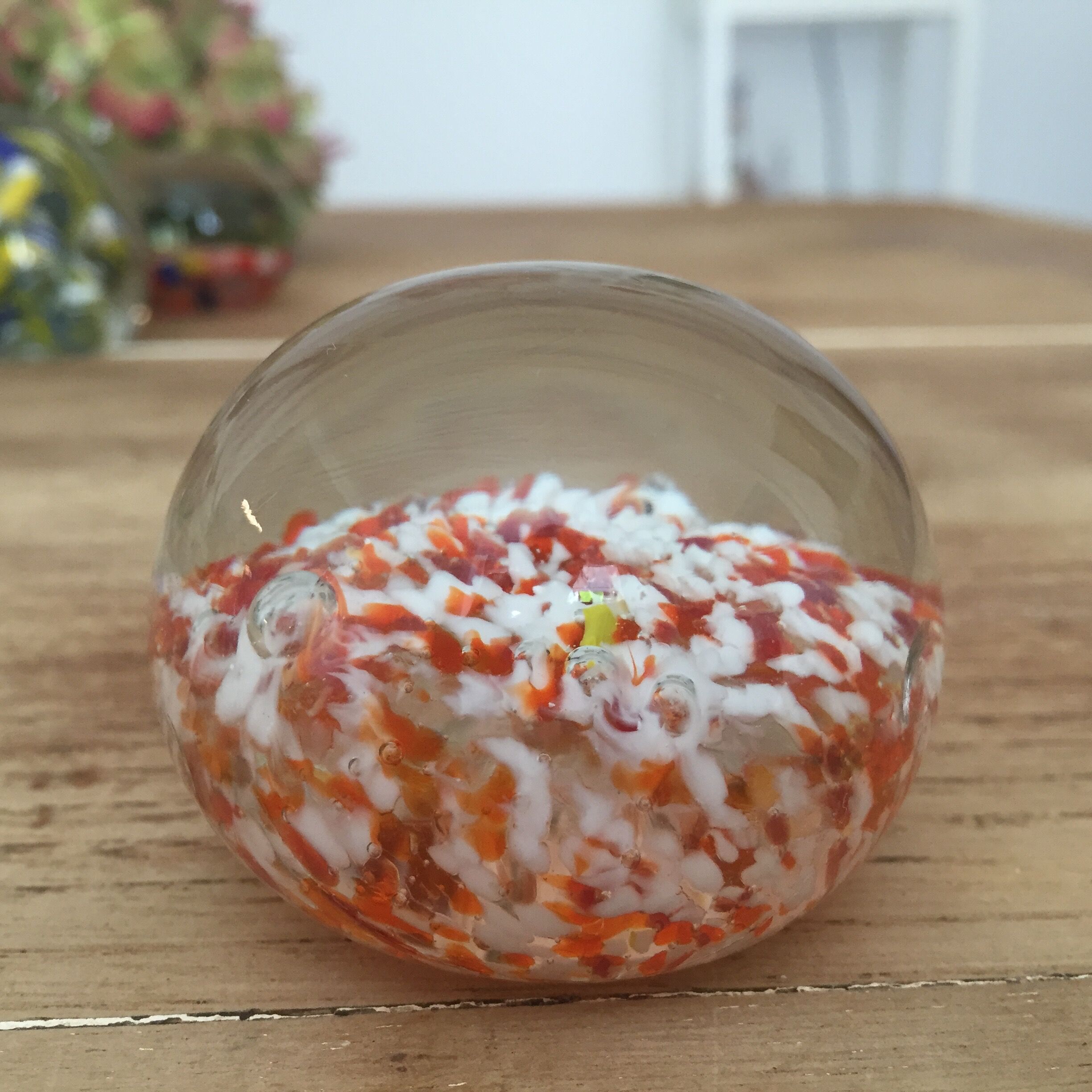 5 balls sulfide paperweight