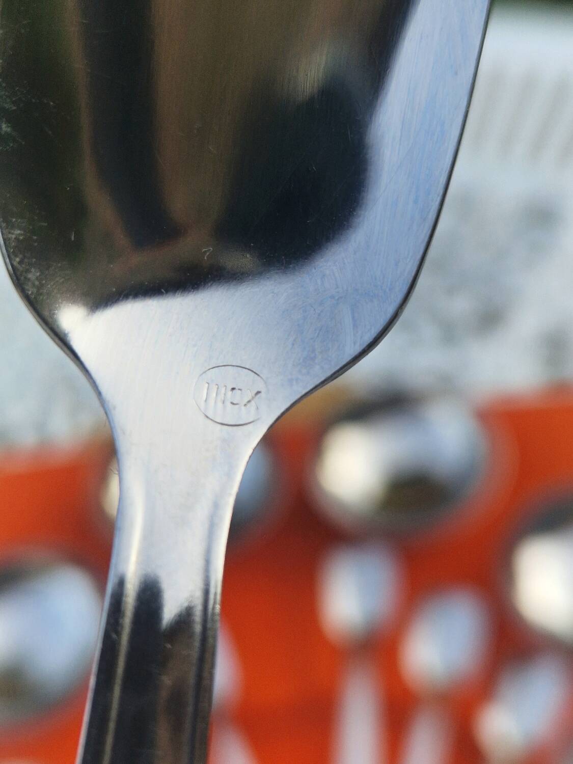 Lot de 6 bols à dessert vintage en acier inoxydable avec 5 cuillères