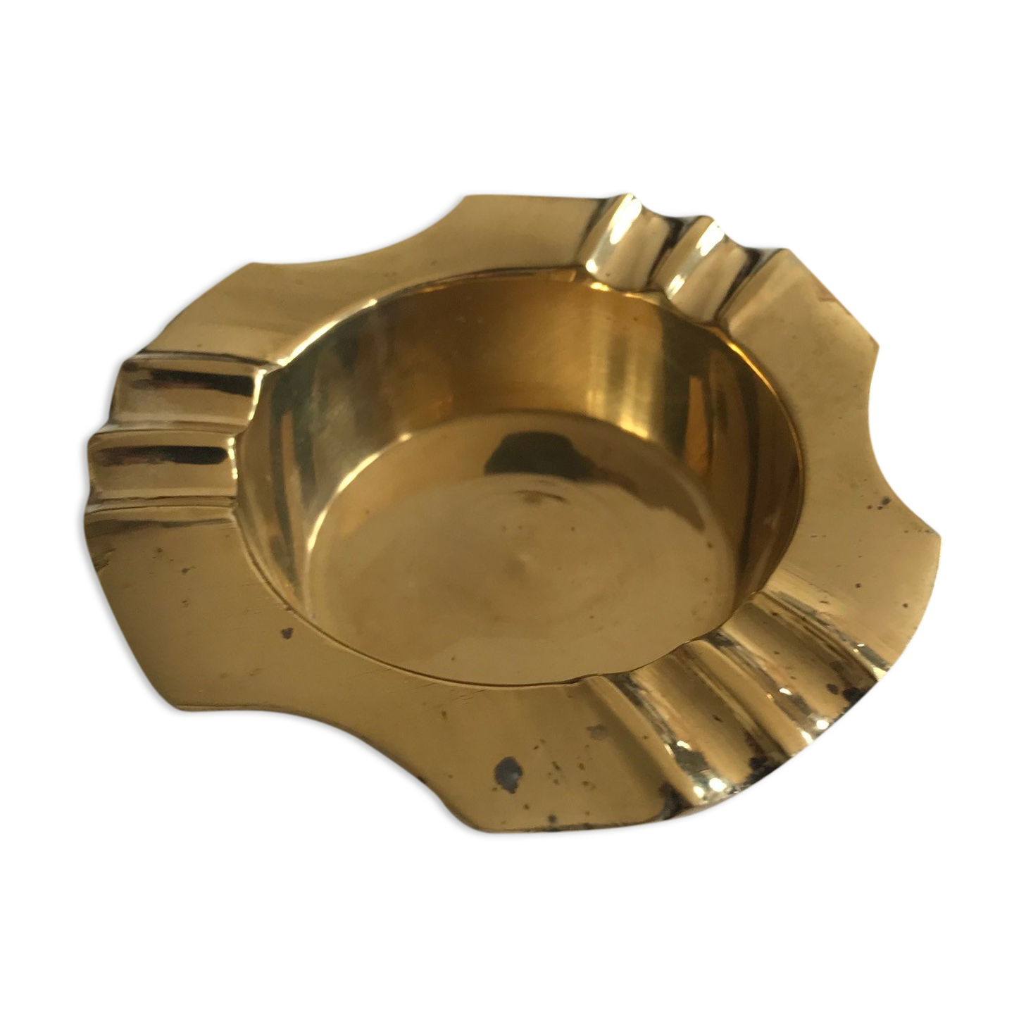 Brass ashtray