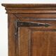 Antique oak farmhouse cupboard from the 17th century with original fittings