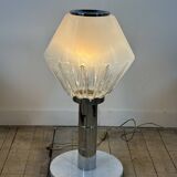 Diamond lamp in Murano glass, Italy 1970