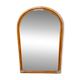 Miroir arche vintage en rotin et bambou (90x61 cm) – Style Riviera, années