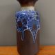 Jasba Vase model N602-1035 black and Blue lava