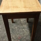 Solid oak bedroom table