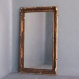Miroir Restauration stuc doré rectangle 137 x89 cm