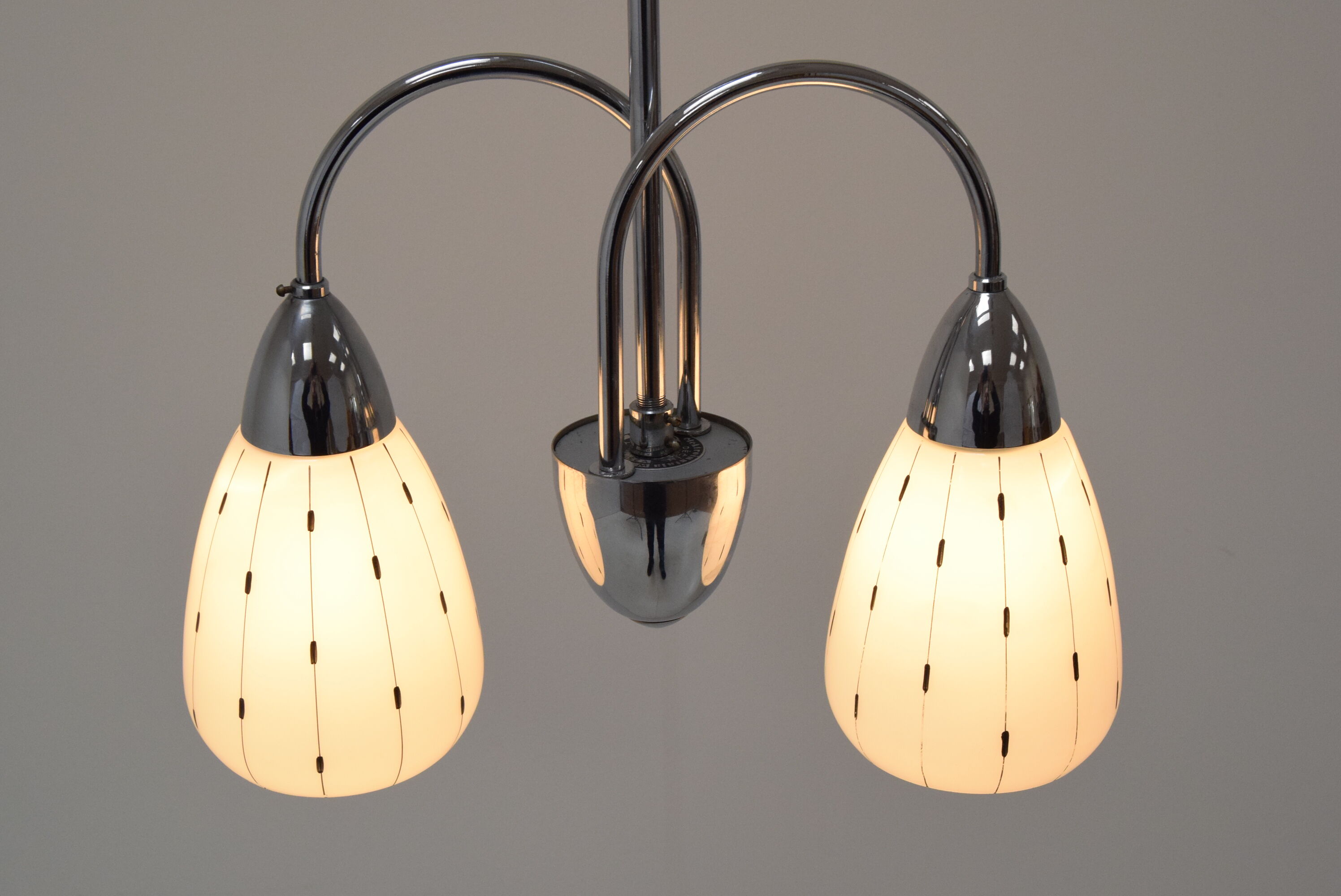 Mid-century Chandelier/Instala Decin,1960's