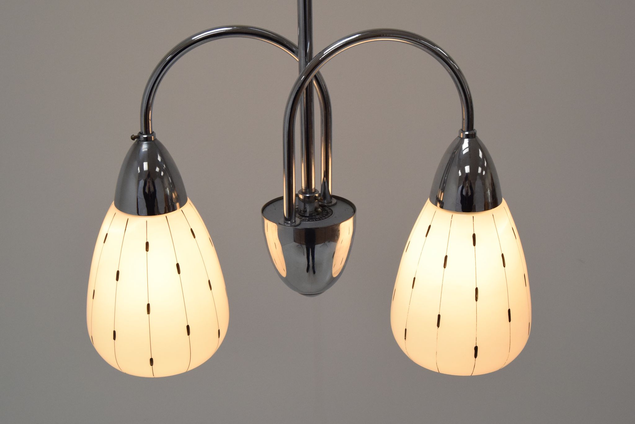 Lustre du milieu du siècle Instala Decin, années 1960