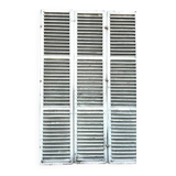 Set of 2 pairs of 19th century solid oak shutters