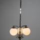 Art Deco 3-flamming Chandelier, 1920s