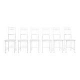 Dining Chairs by Opera Design for Ycami Italia, 1980s, Set of 6