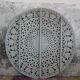 150 cm bleached wood carved wall panel