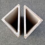 Travertine coffee table