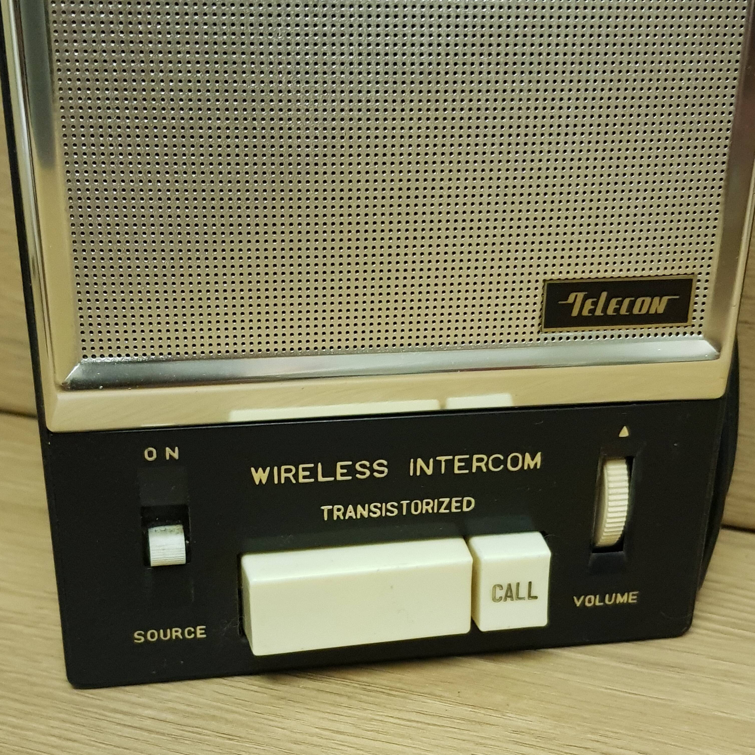 Mid century intercom
