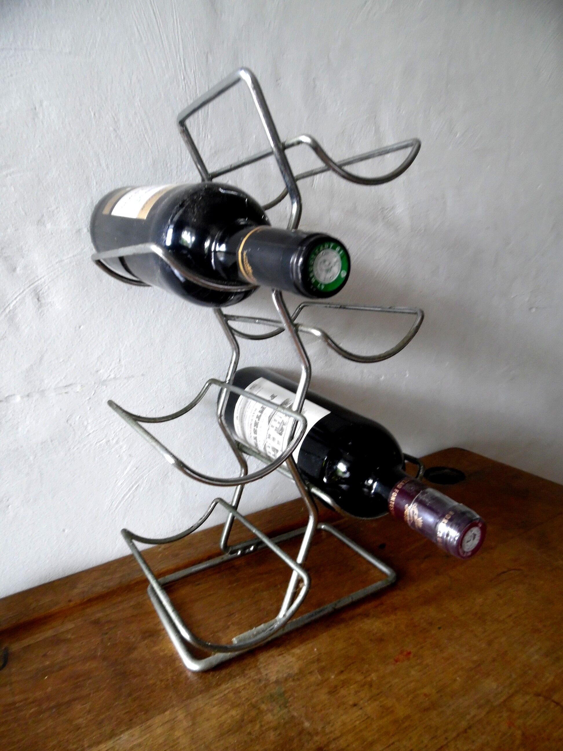 Iron bottle holder, industrial