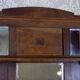 Art Nouveau Wall Mirror in Oak Frame, Early 20th Century