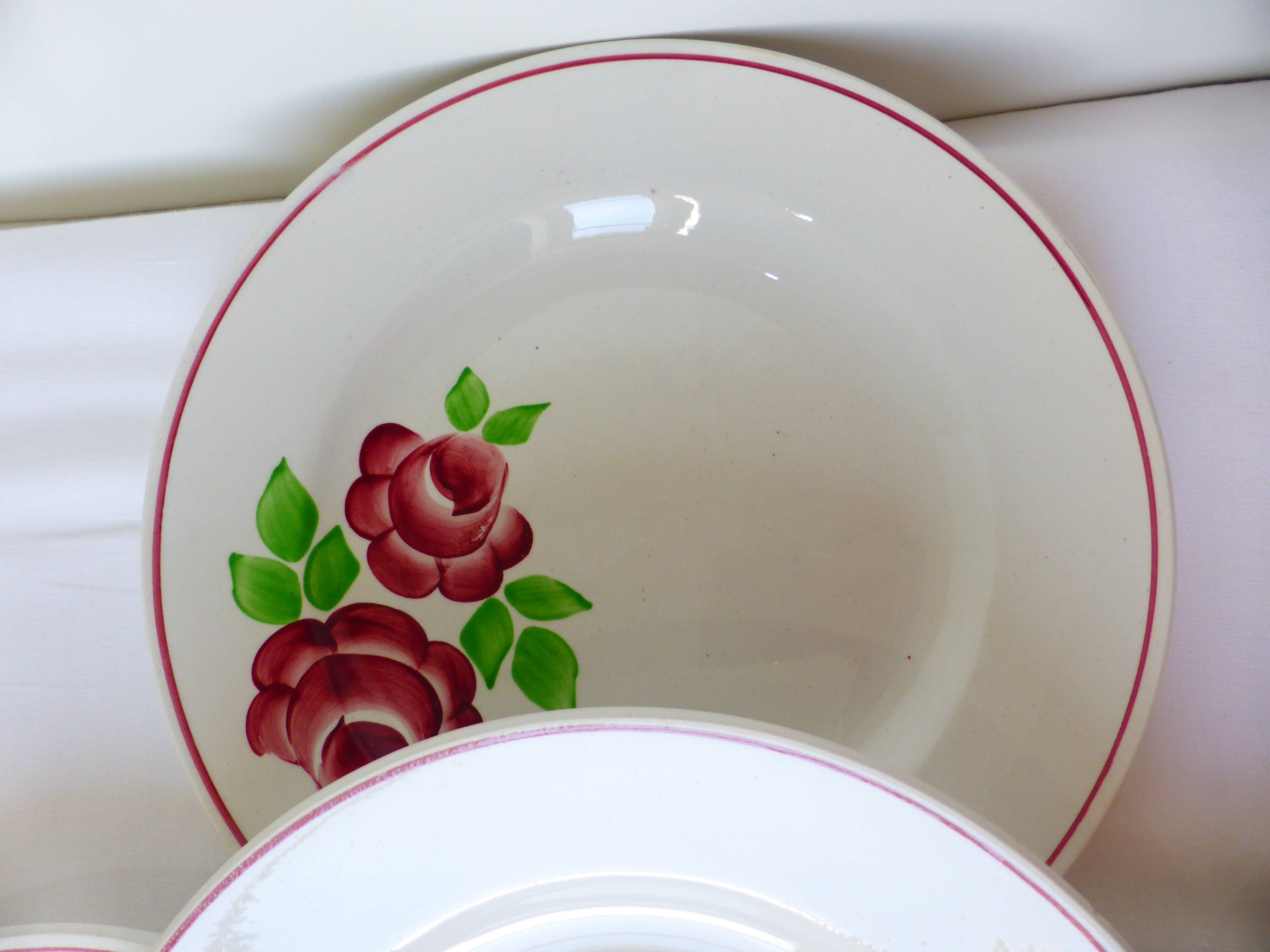 4 flat plates model Rose Mai