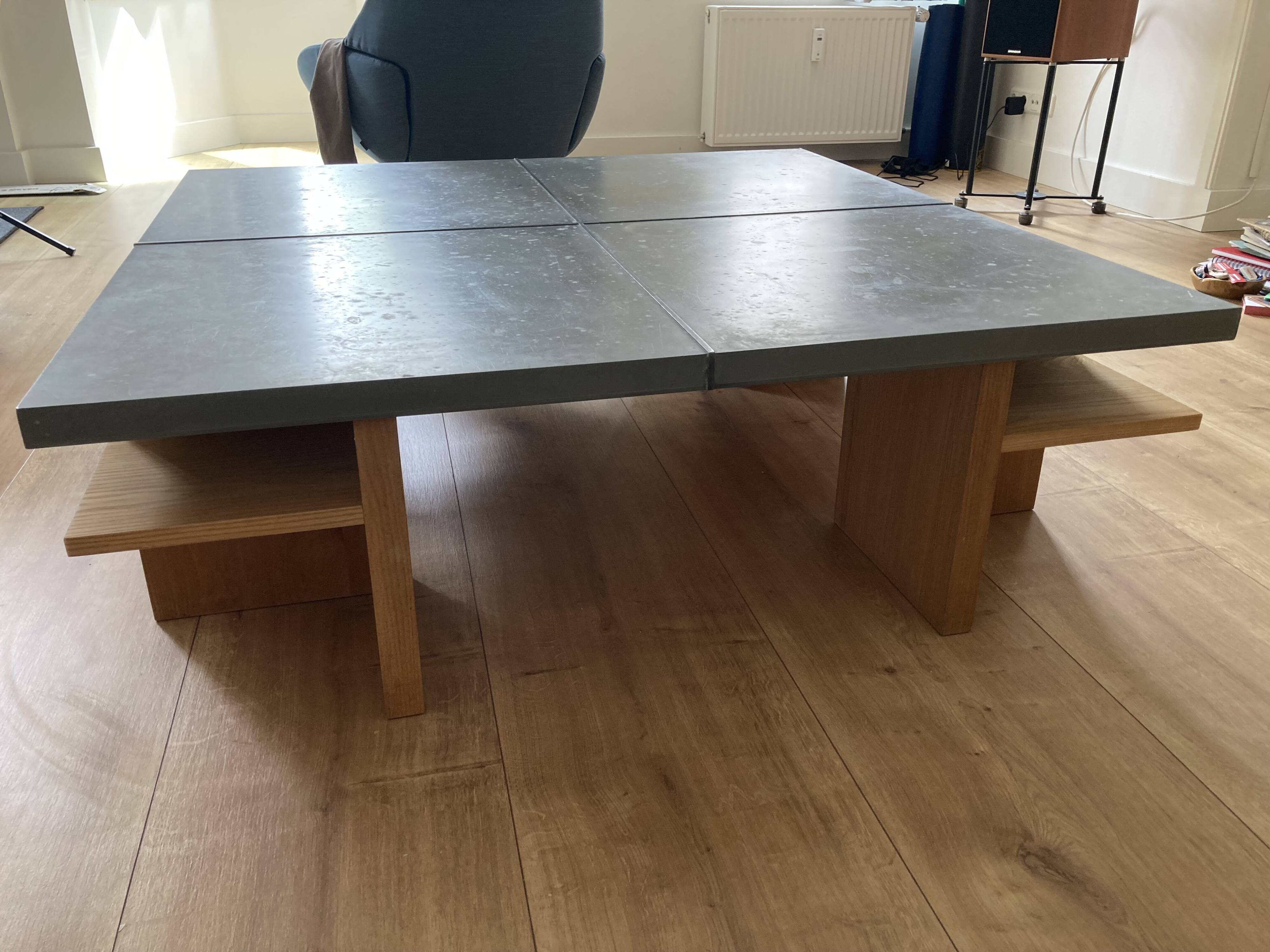 Coffee table The Conran Shop ash and zinc