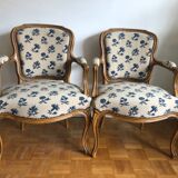 Pair of Louis XV armchairs