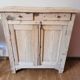 Buffet parisien vintage bois brut